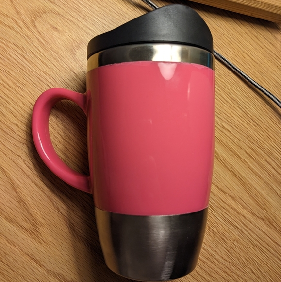 Pink Yellowstone Travel Mug - Picture 2 of 2